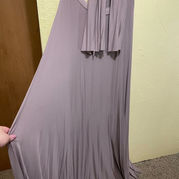 Tricks of the trade Taupe Maxi dress - Picture 4 of 5